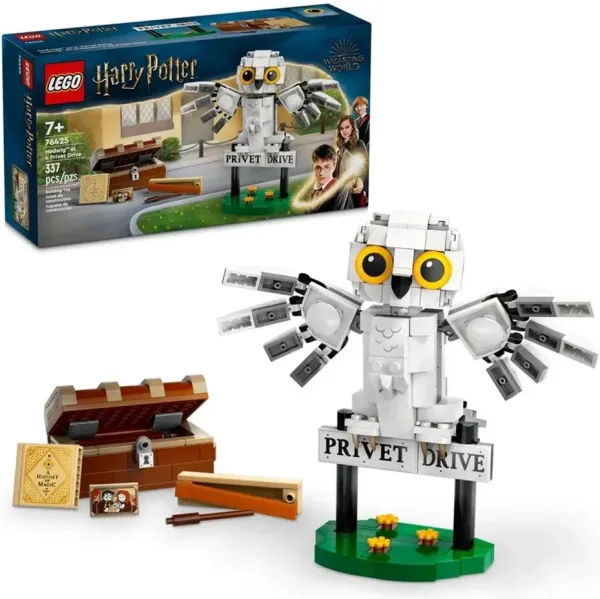 Lego harry potter hedwig en el numero 4 de privet drive