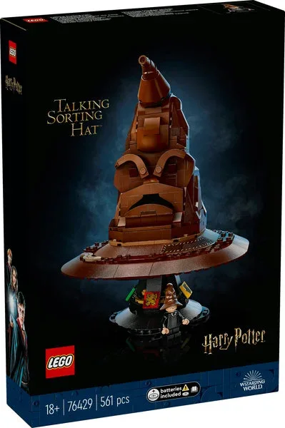 Lego harry potter sombrero seleccionador parlante
