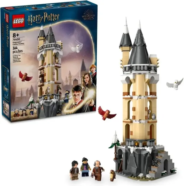 Lego harry potter lechuceria del castillo de hogwarts