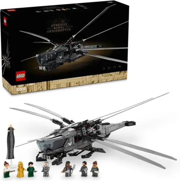 Lego icons dune: atreides royal ornithopter