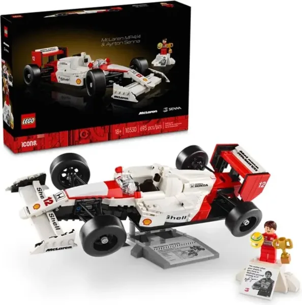 Lego icons mclaren mp4 - 4 y ayrton senna