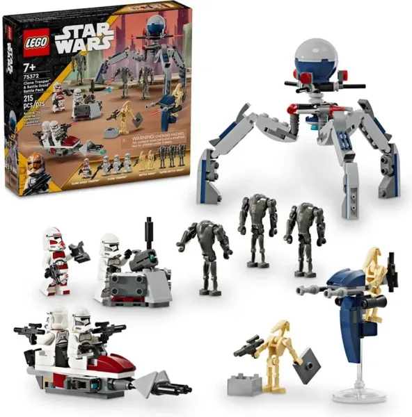 Lego star warspack de combate: soldado clon y droide de combate