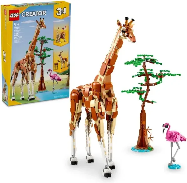 Lego safari de animales salvajes