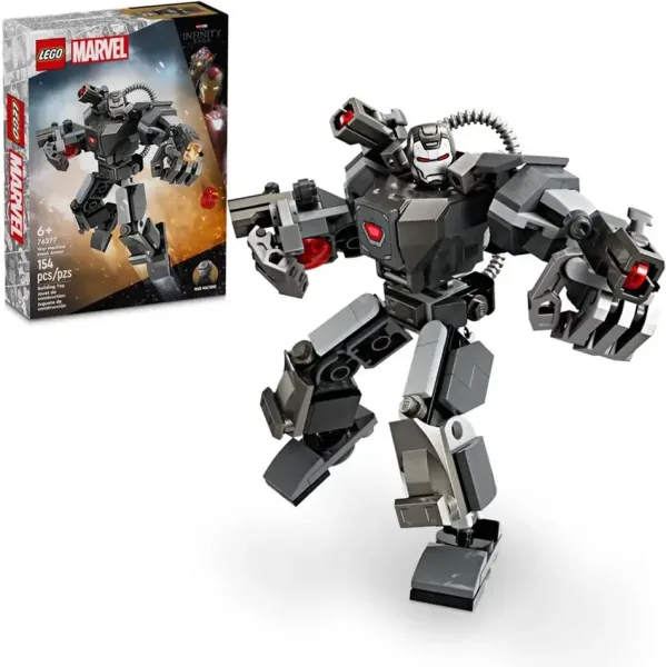 Lego marvel armadura robotica de maquina de guerra