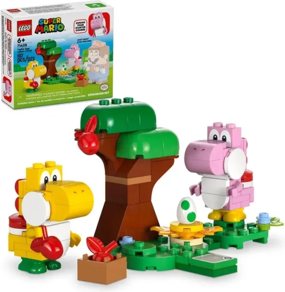 Lego super mario set de expansion: huevo de yoshi en el bosque