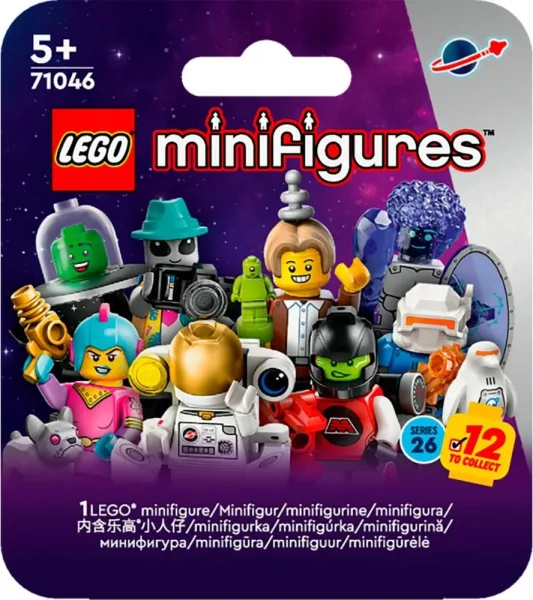 Sobre minifuguras lego espacio 26ª edición