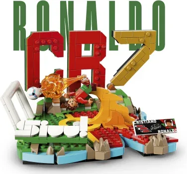 Lego fenómenos del fútbol cristiano ronaldo