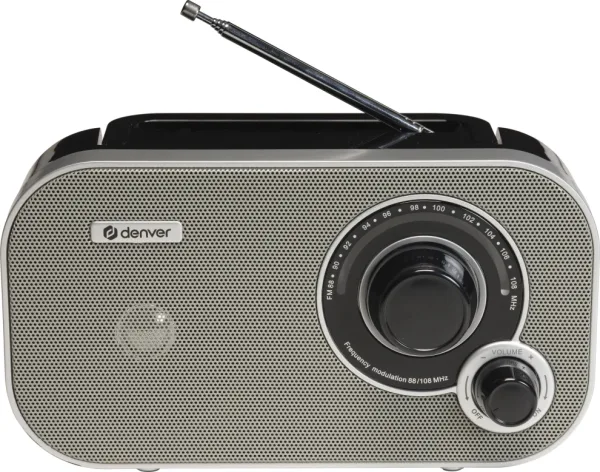 Radio Denver Fm con Sintonizacion Analogica Gris