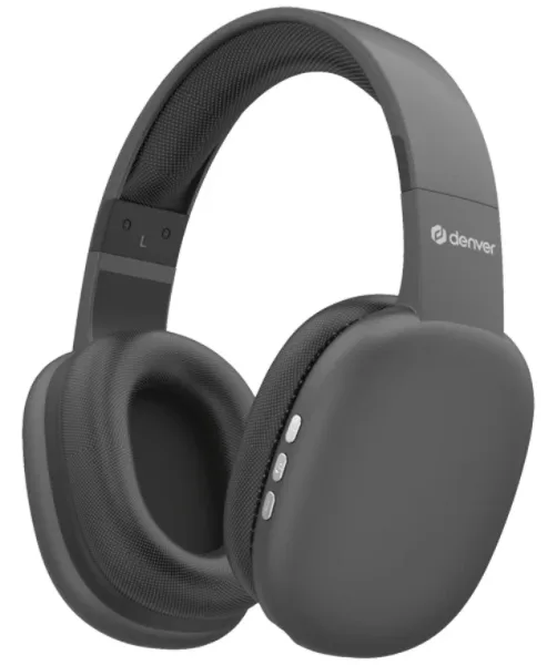 Cascos Bluetooth Denver Inalambricos Negro