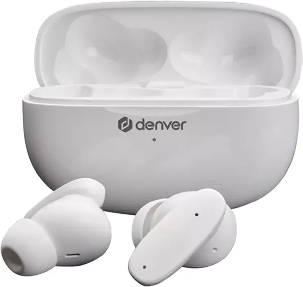 Auricular Bluetooth denver twe - 49enc - blanco