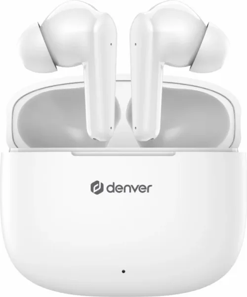 Auriculares Bluetooth Denver Twe-48W Inalambricos Blancos
