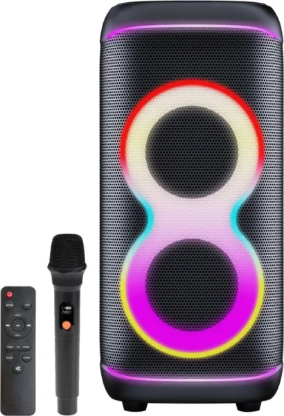 Altavoz de Fiesta Denver Bps-370 Bluetooth con 100W de Potencia