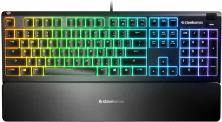 Teclado Steelseries Apex 3 (Portugues) (64804)