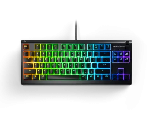 Steelseries APEX 3 TKL teclado USB QWERTY Inglés de EE. UU. Negro