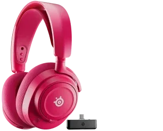 Steelseries Arctis Nova 7X Gen 2 Auriculares Inalámbrico Diadema Juego Bluetooth Magenta