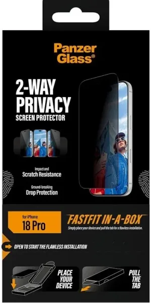 PanzerGlass Privacy Protector iPhone 18Pro