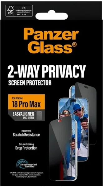 PanzerGlass Privacy Protector iPhone 18Pro Max
