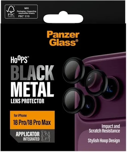 PanzerGlass Camera Prot. iPhone 18Pro-18ProMax Bla