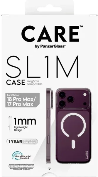Care SL1M Case Transpar. MagSafe IP 18PrMx 17PrMx