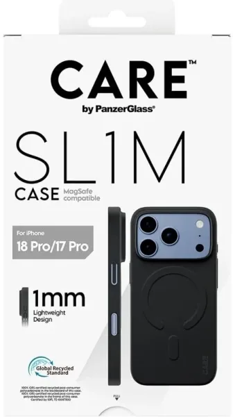 Care SL1M Case Black MagSafe IP 18Pro 17Pro
