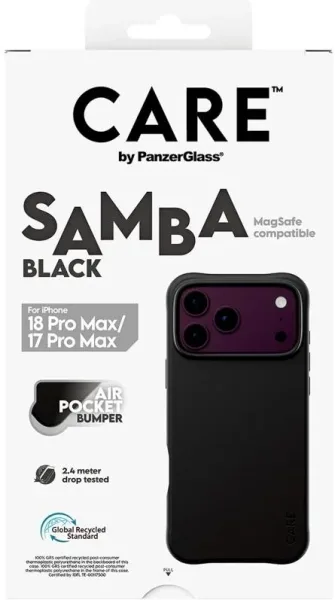 Care Samba Case Black IP MagSafe 18ProMax 17ProMax