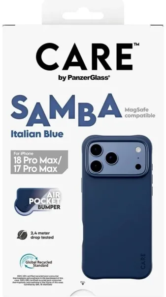 Care Samba Case ItalianBlue MagSafe IP 18PMx 17PMx