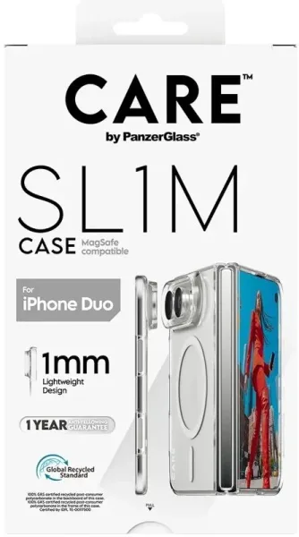 Care SL1M Case Transparent w. MagSafe iPhone Duo
