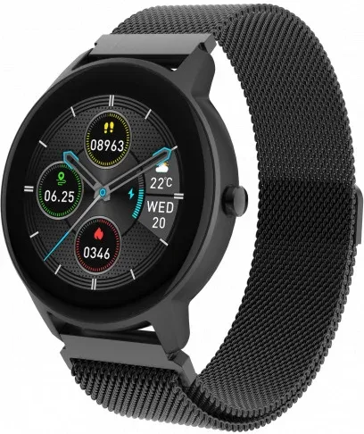 Reloj smartwatch forever forvive 2 slim sb - 325 color negro