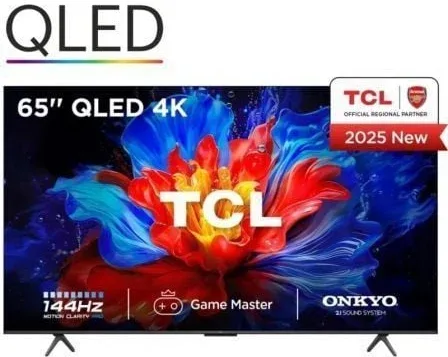 Televisor TCL QLED 65P8K 65"/ Ultra HD 4K/ Smart TV/ WiFi