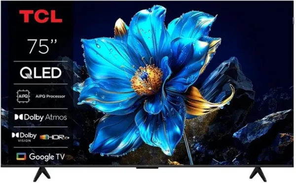 Tv tcl 75 pulgadas QLED 4K UHD -  75p7k -  google tv