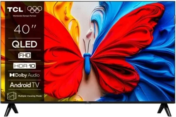 Tcl 40S5K Tv 40"  FHD QLED Androidtv Dolby Audio