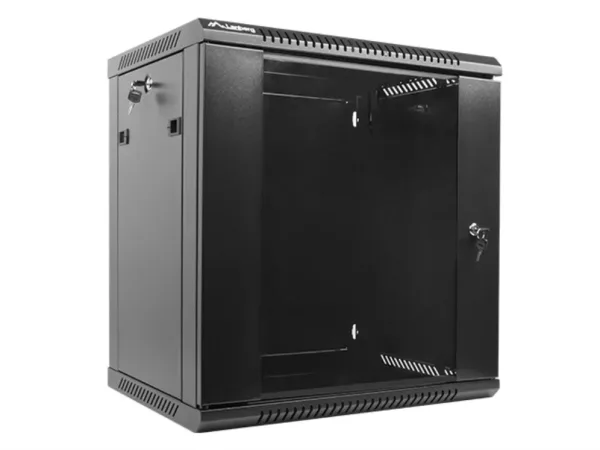Rack mural 19" 12U 600x450 v2 Negro