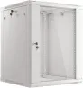 ARMARIO LANBERG MURAL RACK 19" 15U 600X600 FLAT PACK GRIS PUERTA CRISTAL