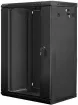 Armario Rack Lanberg 18U 600X450X901 Auto Ensamblado 19" Hasta 60 Kg Negro