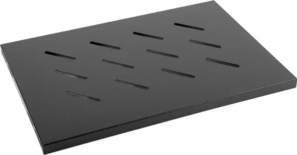 Bandeja fija lanberg 1u 496x280 mm hasta 120 kg rack de 19 negro