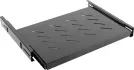 BANDEJA LANBERG DESLIZANTE 1U 465x347MM HASTA 60KG RACK DE 19" NEGRO
