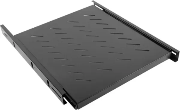 BANDEJA LANBERG DESLIZANTE 1U 463x550MM HASTA 60KG RACK DE 19" NEGRO