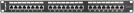 Patch Panel Lanberg 24 Puertos 1U 19" Cat.6 Sftp Negro