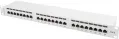 Patch Panel Lanberg 24 Puertos 1U 19" Cat.6 Ftp Gris