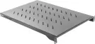 Bandeja Lanberg Fija 1U 483X750Mm Hasta 15Kg Rack de 19" Negro