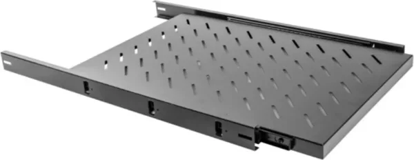 Bandeja Lanberg Deslizante 1U 465X750Mm Hasta 60Kg Rack 19" Negro