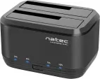 Docking Station Natec Kangaroo Dual USB 3.0 SATA Negra