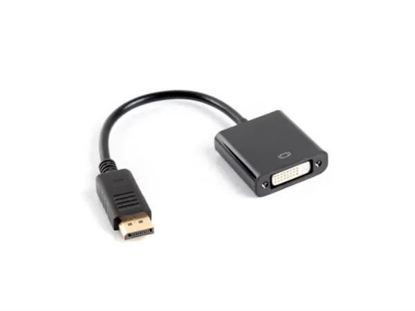 Adaptador lanberg dual link DisplayPort (m) 1.2 a DVI - i(h)(24+5)