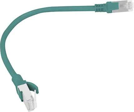 Cable red lanberg latiguillo cat.6 utp 0.25m verde fluke passed