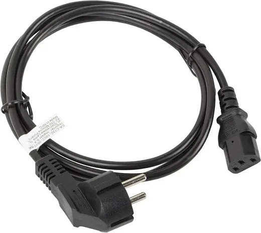 Cable de alimentacion lanberg schuko cee 7 - 7 a iec320 c13 1.8m