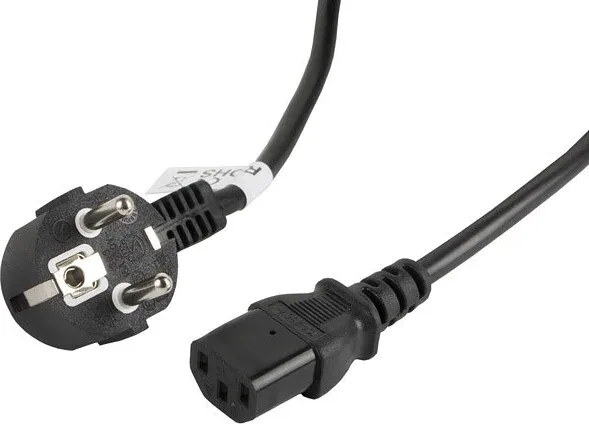 Cable de alimentacion lanberg schuko cee 7 - 7 a iec320 c13 5m