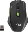 Raton Ugo My-03 1800Dpi Optical Black Rf Inalambrico Pilas