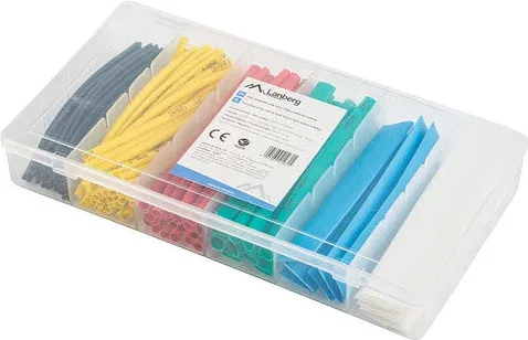 Tubo lanberg termorretractil 100 uds 100mmx15 a 13mm multicolor