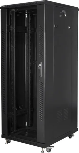 Armario lanberg rack 19 pulgadas 32u 600x800 negro