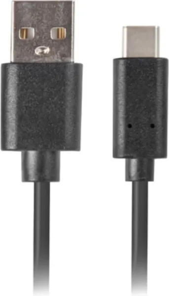 Cable USB tipo c a USB 3.1 tipo a lanberg 1.8m - macho -  macho - negro